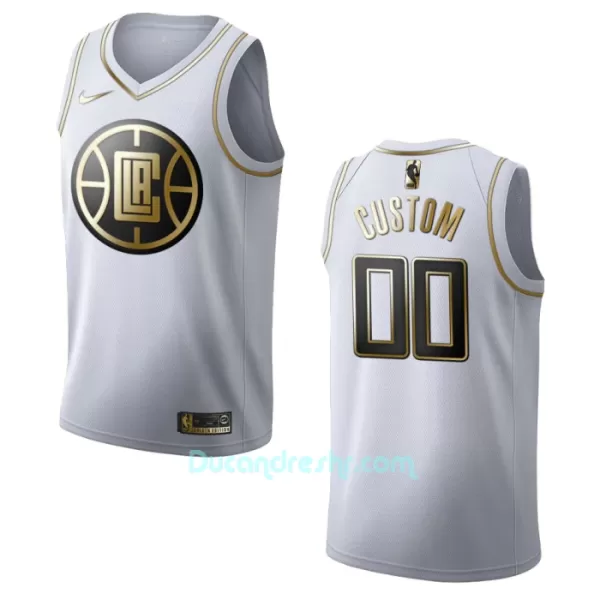 Dres za Košarku Los Angeles Clippers Golden Edition Swingman Bijela