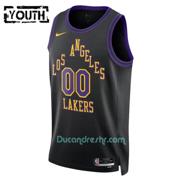 Dres za Košarku Los Angeles Lakers Dječji City Edition Swingman 2023/24