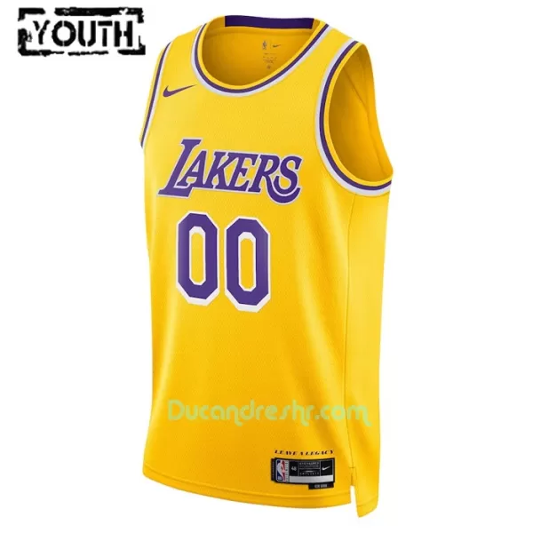 Dres za Košarku Los Angeles Lakers Dječji Icon Edition Swingman 2023/24 Žuti