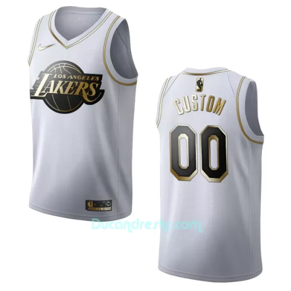 Dres za Košarku Los Angeles Lakers Golden Edition Swingman Bijela