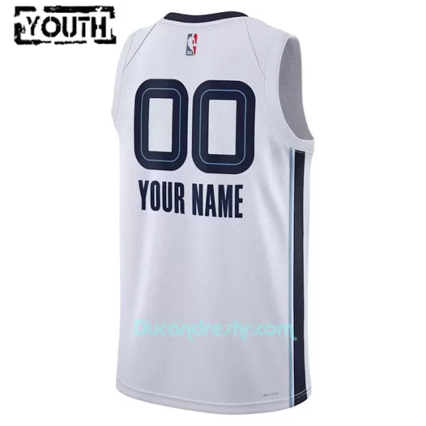 Dres za Košarku Memphis Grizzlies Dječji Association Edition Swingman 2023/24 Bijela