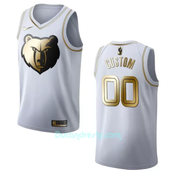 Dres za Košarku Memphis Grizzlies Golden Edition Swingman Bijela