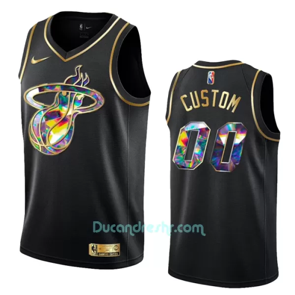 Dres za Košarku Miami Heat Diamond Edition Swingman Crno