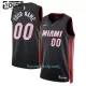 Dres za Košarku Miami Heat Dječji Icon Edition Swingman 2023/24 Crno