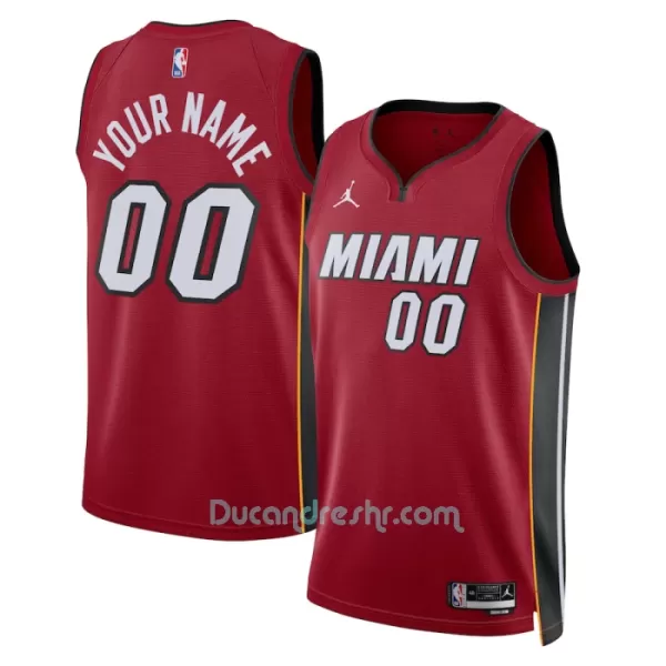 Dres za Košarku Miami Heat Statement Edition Swingman 2023/24 Crvena