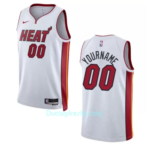 White Dres za Košarku Miami Heat Association Edition Swingman 2023/24