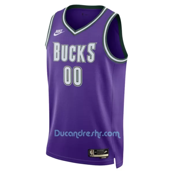 Dres za Košarku Milwaukee Bucks Classic Edition Swingman Ljubičasta