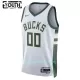 Dres za Košarku Milwaukee Bucks Dječji Association Edition Swingman 2023/24 Bijela