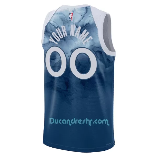 Dres za Košarku Minnesota Timberwolves City Edition Swingman 2023/24 Plava