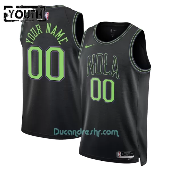 Dres za Košarku New Orleans Pelicans Dječji City Edition Swingman 2023/24