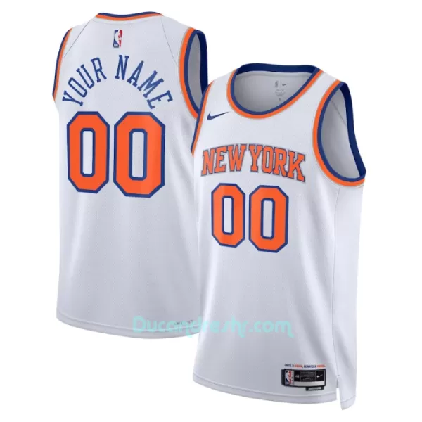 Dres za Košarku New York Knicks Association Edition Swingman 2023/24 Bijela