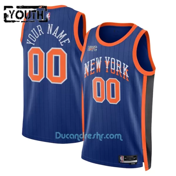 Dres za Košarku New York Knicks Dječji City Edition Swingman 2023/24