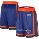 NBA Hlačice New York Knicks City Edition Swingman Plava