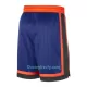 NBA Hlačice New York Knicks City Edition Swingman Plava