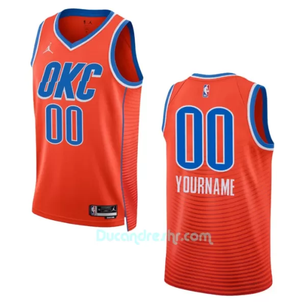 Dres za Košarku Oklahoma City Thunder Statement Edition Swingman 2023/24 Naranča