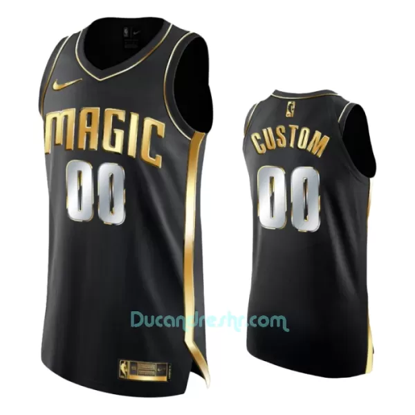 Limited Dres za Košarku Orlando Magic Golden Edition Swingman Crno