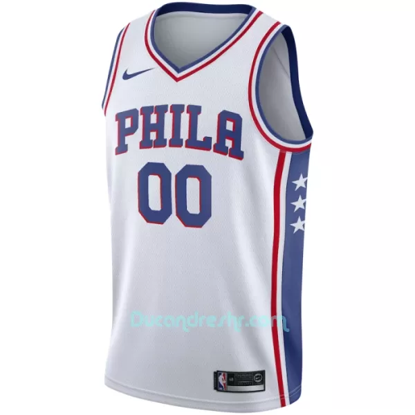 Dres za Košarku Philadelphia 76ers Association Edition Swingman 2023/24 Bijela