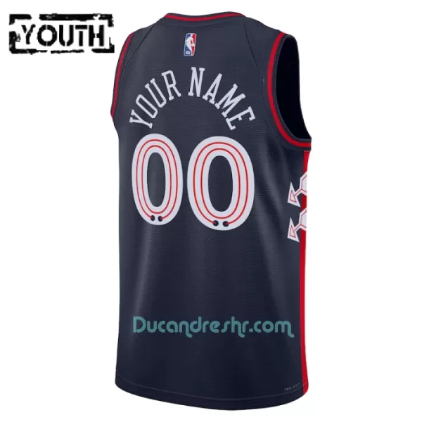 Dres za Košarku Philadelphia 76ers Dječji City Edition Swingman 2023/24