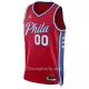 Dres za Košarku Philadelphia 76ers Statement Edition Swingman 2023/24 Crvena