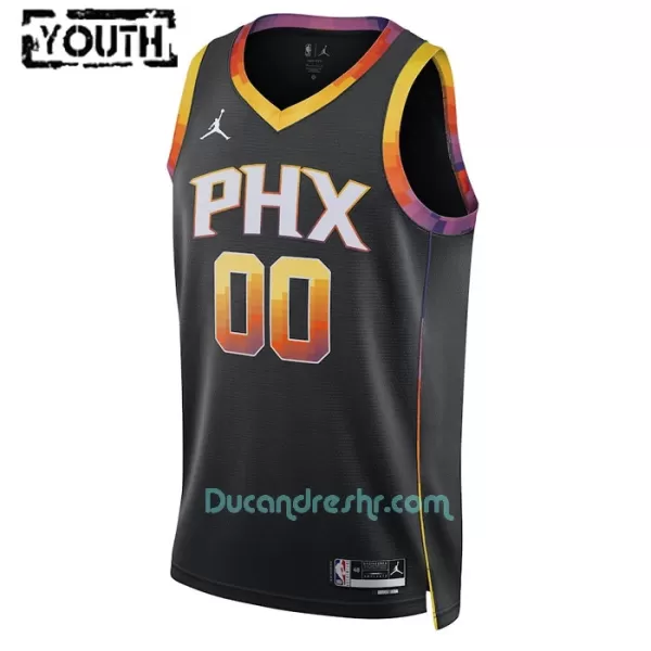 Dres za Košarku Phoenix Suns Dječji Statement Edition Swingman 2023/24 Crno