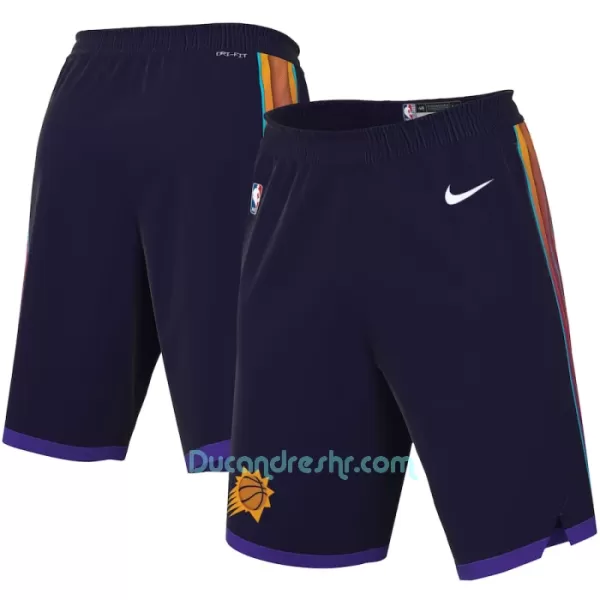 NBA Hlačice Phoenix Suns City Edition Swingman Ljubičasta