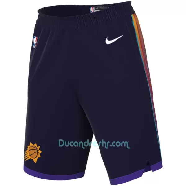 NBA Hlačice Phoenix Suns City Edition Swingman Ljubičasta