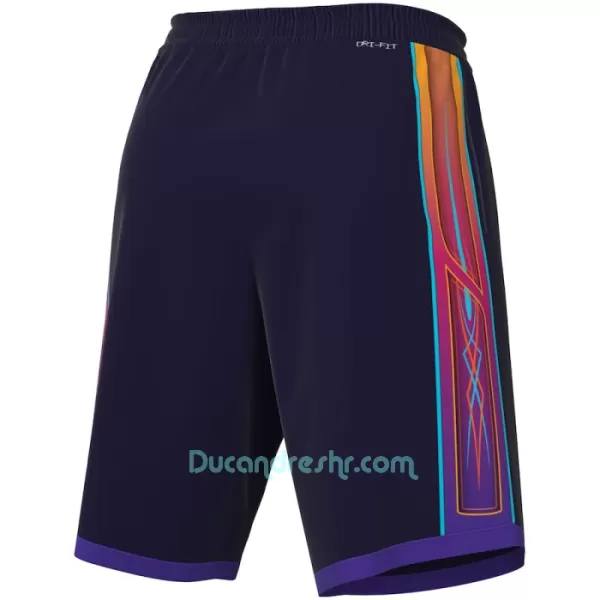 NBA Hlačice Phoenix Suns City Edition Swingman Ljubičasta