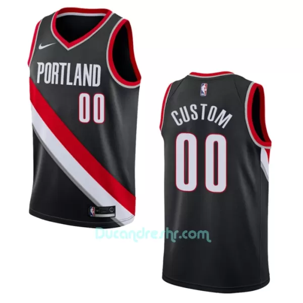 Dres za Košarku Portland Trail Blazers Icon Edition Swingman 2023/24 Crno