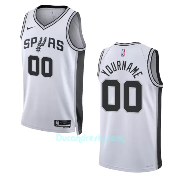 Dres za Košarku San Antonio Spurs Association Edition Swingman 2023/24 Bijela