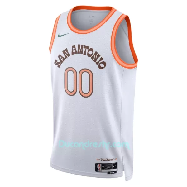 Dres za Košarku San Antonio Spurs City Edition Swingman 2023/24 Bijela