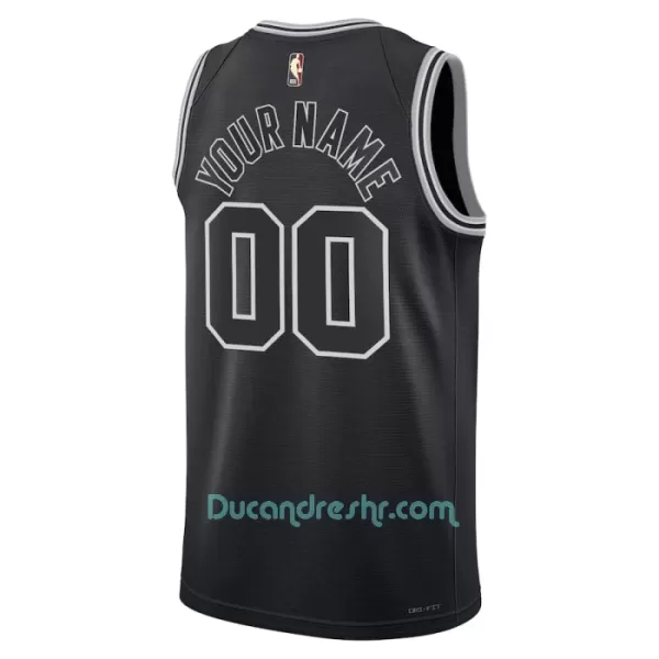 Dres za Košarku San Antonio Spurs Classic Edition Swingman 2023/24 Crno