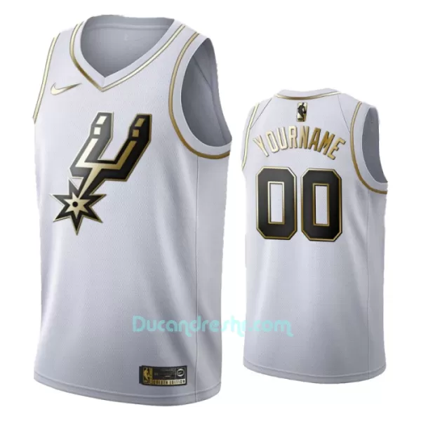 Dres za Košarku San Antonio Spurs Golden Edition Swingman Bijela