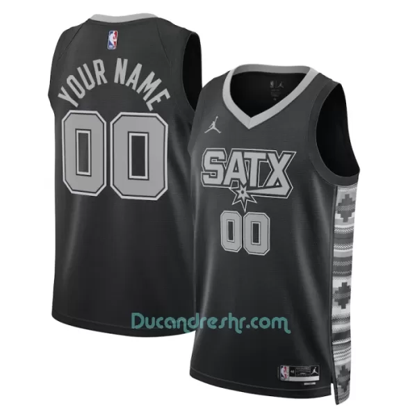 Dres za Košarku San Antonio Spurs Statement Edition Swingman 2023/24 Crno