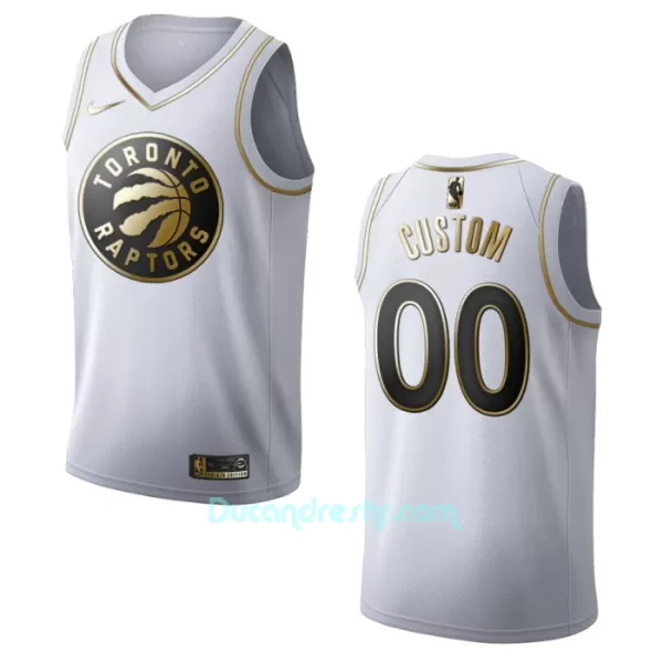 Dres za Košarku Toronto Raptors Golden Edition Swingman Bijela