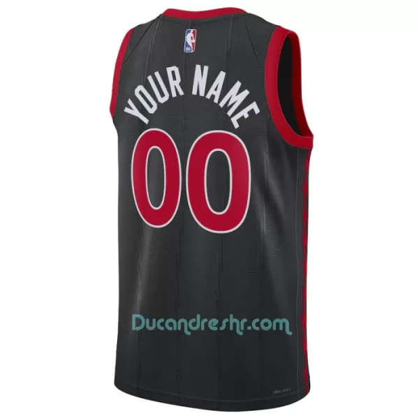 Dres za Košarku Toronto Raptors Statement Edition Swingman 2023/24 Crno