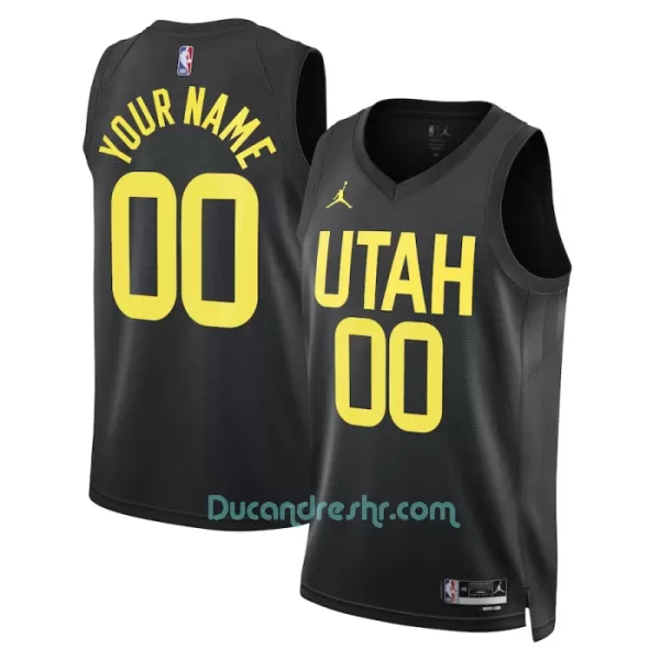 Dres za Košarku Utah Jazz Statement Edition Swingman 2023/24 Crno