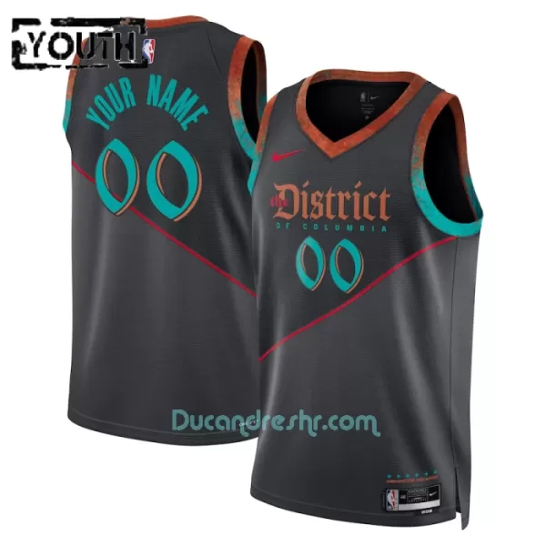 Dres za Košarku Washington Wizards Dječji City Edition Swingman 2023/24