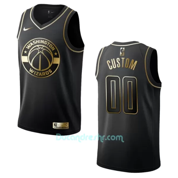 Dres za Košarku Washington Wizards Golden Edition Swingman Crno