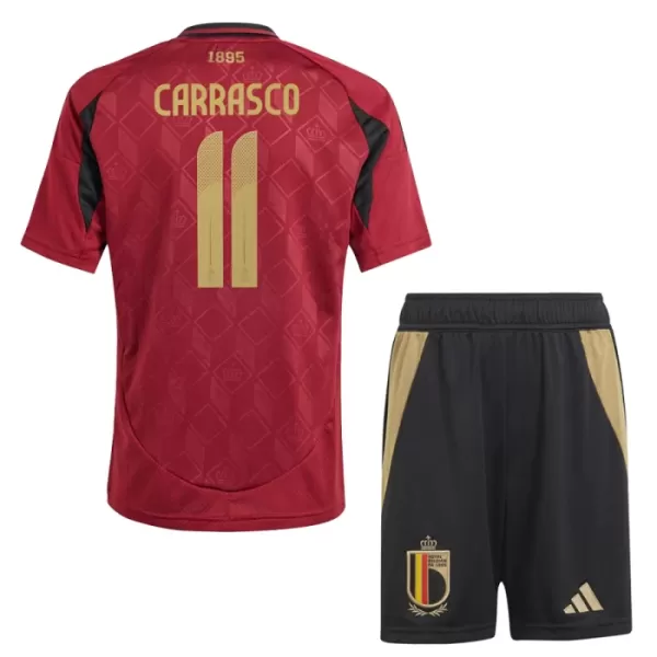 Dres Belgija Carrasco 11 Dječji Domaći UEFA Euro 2024