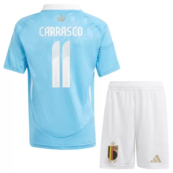 Dres Belgija Carrasco 11 Dječji Gostujući UEFA Euro 2024