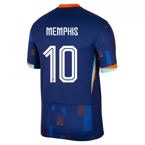 Dres Nizozemska Memphis Depay 10 Gostujući UEFA Euro 2024