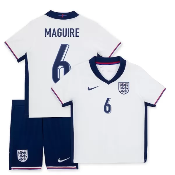 Dres Engleska Harry Maguire 6 Dječji Domaći UEFA Euro 2024