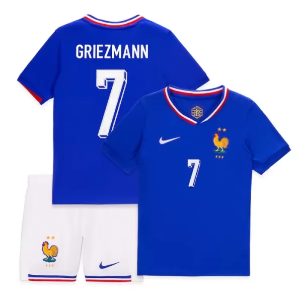 Dres Francuska Antoine Griezmann 7 Dječji Domaći UEFA Euro 2024