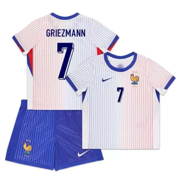 Dres Francuska Antoine Griezmann 7 Dječji Gostujući UEFA Euro 2024