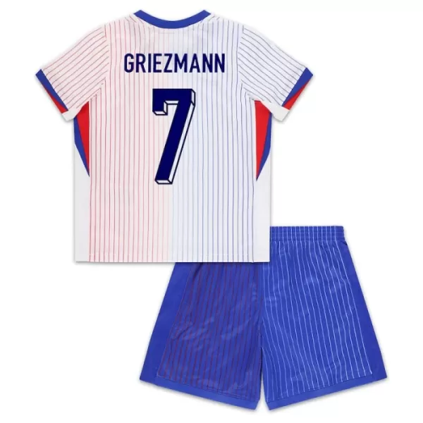 Dres Francuska Antoine Griezmann 7 Dječji Gostujući UEFA Euro 2024