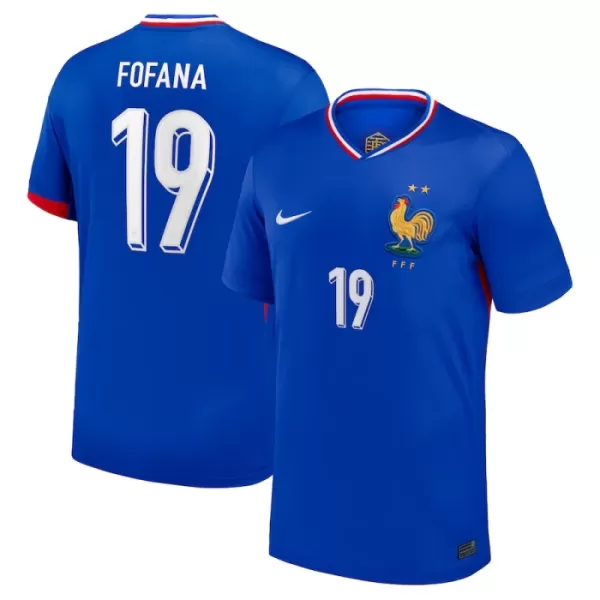 Dres Francuska Fofana 19 Domaći UEFA Euro 2024