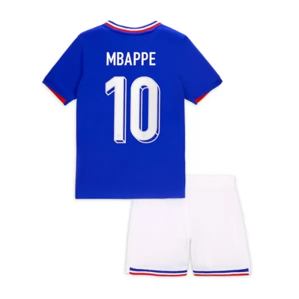 Dres Francuska Kylian Mbappé 10 Dječji Domaći UEFA Euro 2024