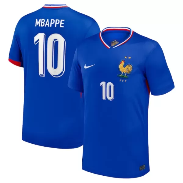 Dres Francuska Kylian Mbappé 10 Domaći UEFA Euro 2024