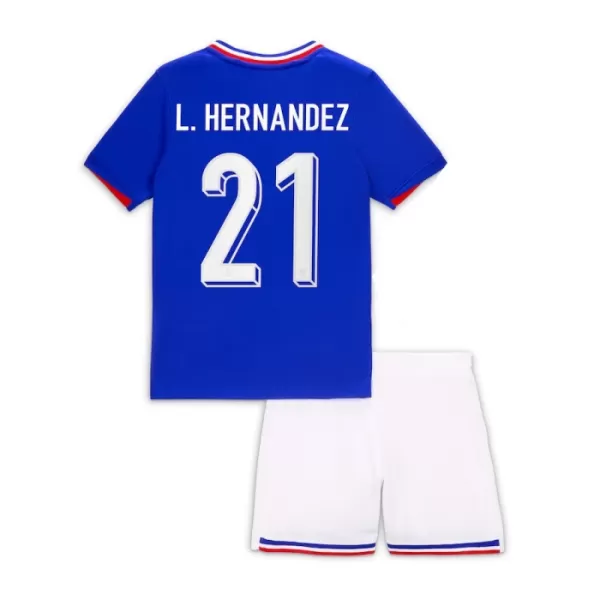 Dres Francuska L. Hernandez 21 Dječji Domaći UEFA Euro 2024