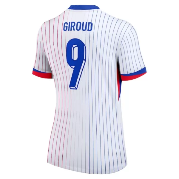 Dres Francuska Olivier Giroud 9 Ženski Gostujući UEFA Euro 2024